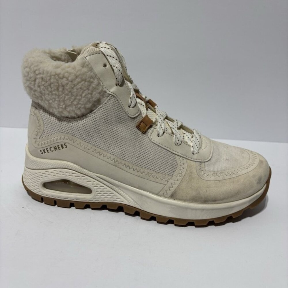 Skechers Women’s Street Uno Rugged Fall Air Boots Natural, Size 8 M
